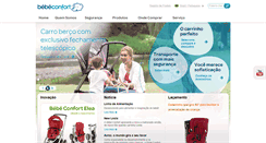 Desktop Screenshot of bebeconfort.com.br